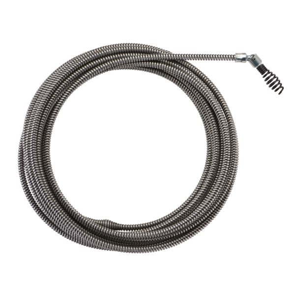 Espiral de 8mm x 7,6m con cabeza tipo barrena y pivotante
