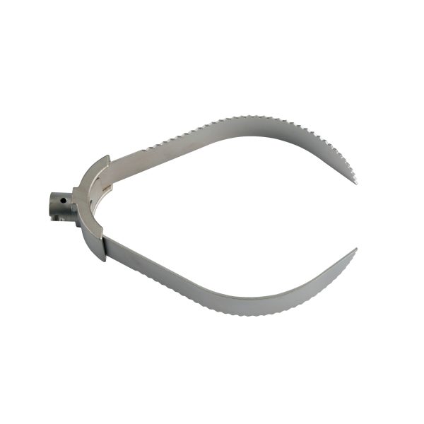 Cortador horquilla dentado de 150mm para espiral de 22mm (lodos y enraizamientos)