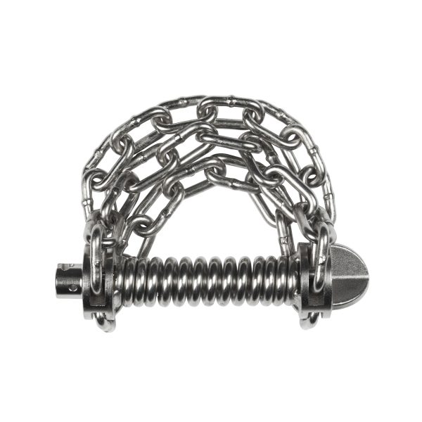 Golpeador con cadena de 100mm para espiral de 32mm (grasas en PVC's)