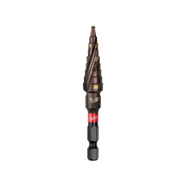 Broca escalonada Shockwave™ 4 a 12mm - paso de 1mm