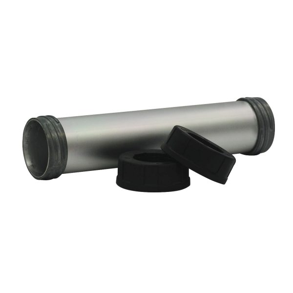 Juego de tubo de aluminio 400ml, 2 roscas para nariz para 12V / 18V