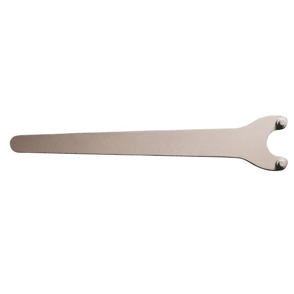 Llave de pivotes recta para amoladoras y rozadoras