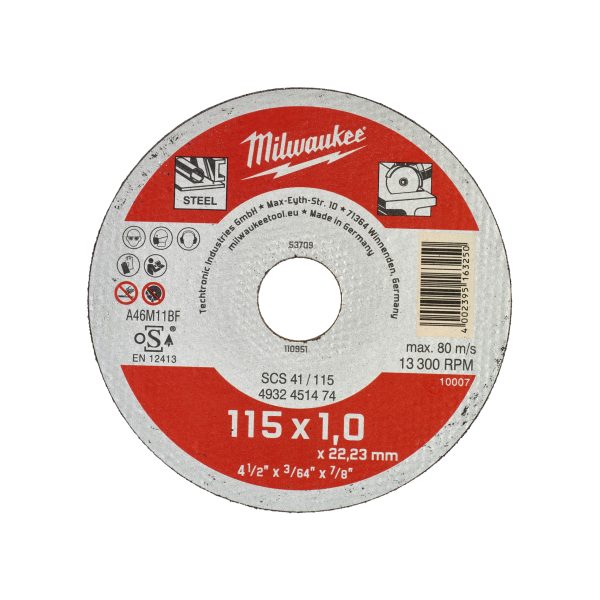Expositor de 200 discos Contractor 115 x 1mm