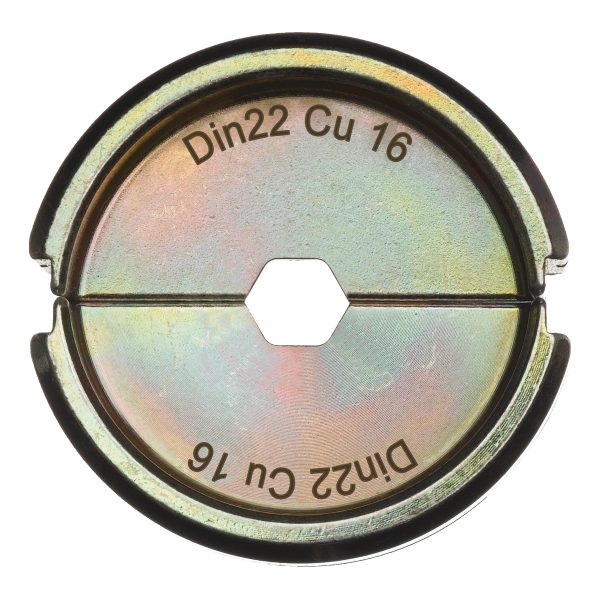 Matriz de crimpado DIN22 Cu 16