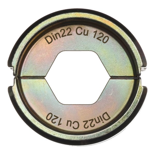 Matriz de crimpado DIN22 Cu 120