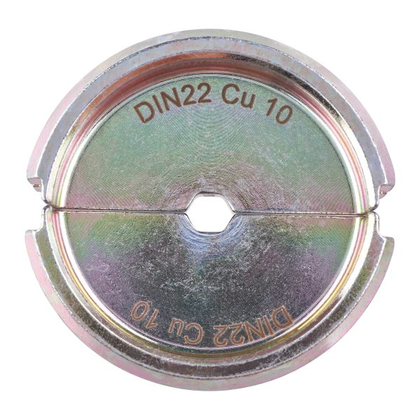 Matriz de crimpado DIN22 Cu 10