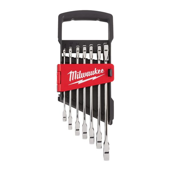 Juego de 7 llaves combinadas MAX BITE™ con carraca