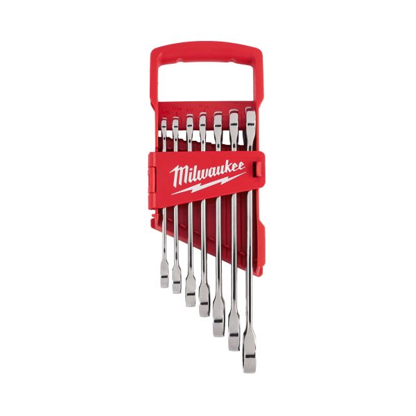 Juego de 7 llaves combinadas MAX BITE™ con carraca Imperial