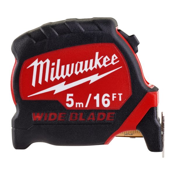 Flexómetro Wide Blade 5m/16ft x 33mm (cajas de 6)