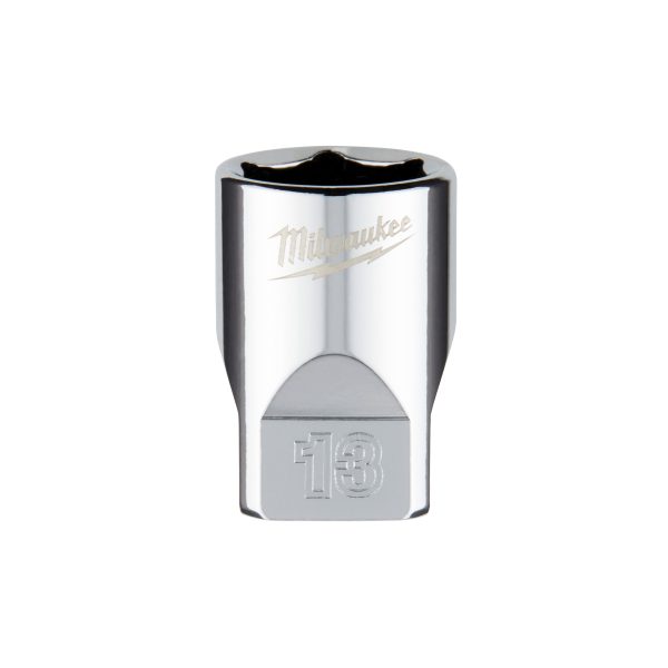 Vaso corto de 1/4"de 13mm