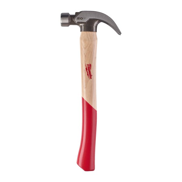 Martillo de uñas curvas y mango de nogal 570g