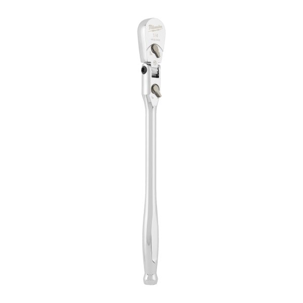 Carraca cabeza pivotante de 1/4" de 230mm