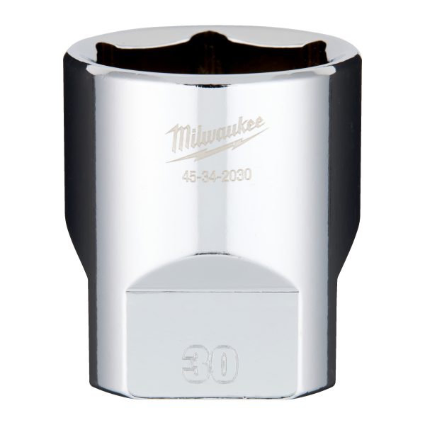 Vaso corto de 1/2"de 30mm