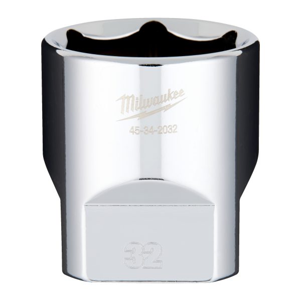Vaso corto de 1/2"de 32mm