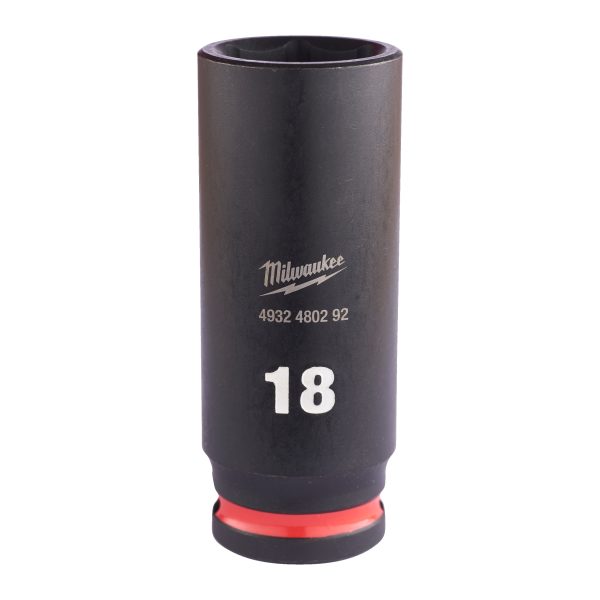 Vaso de impacto 3/8" largo 18mm