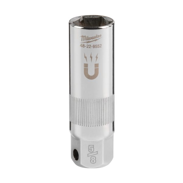 Vaso de 3/8" magnético para bujías de 16mm (5/8”)