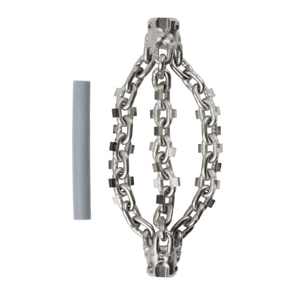 Golpeador de cadena con puntas de carburo de 110mm para desatascadora de eje flexible M18HSFSM