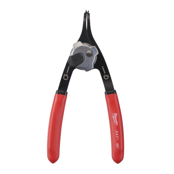 Alicate circlip medio 45º punta de 1'2mm