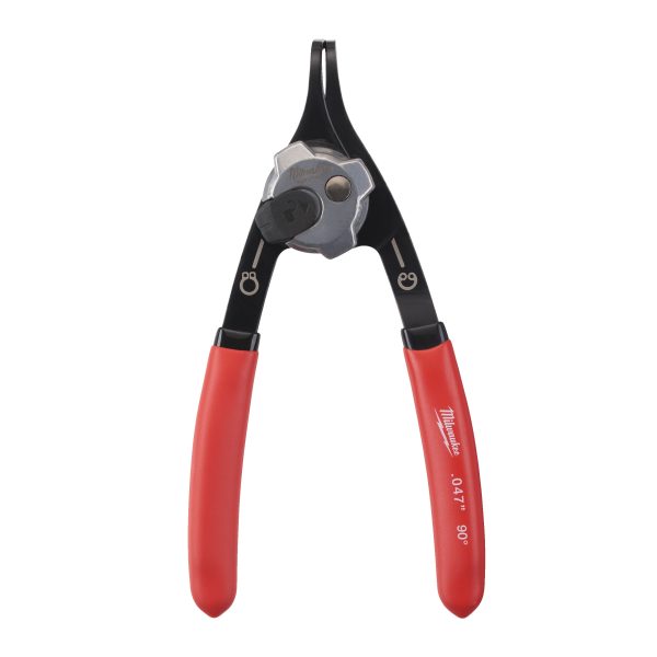 Alicate circlip medio 90º punta de 1'2mm