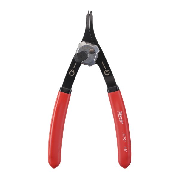 Alicate circlip grande 0º punta de 1'8mm