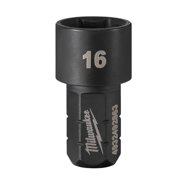 Vaso de 16mm para llave de carraca pasante M12FPTR