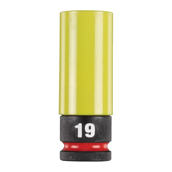 Vaso de impacto para llantas 1/2" largo 19mm