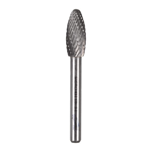 Fresa metal duro Tipo H eje 6mm diámetro 12'7mm