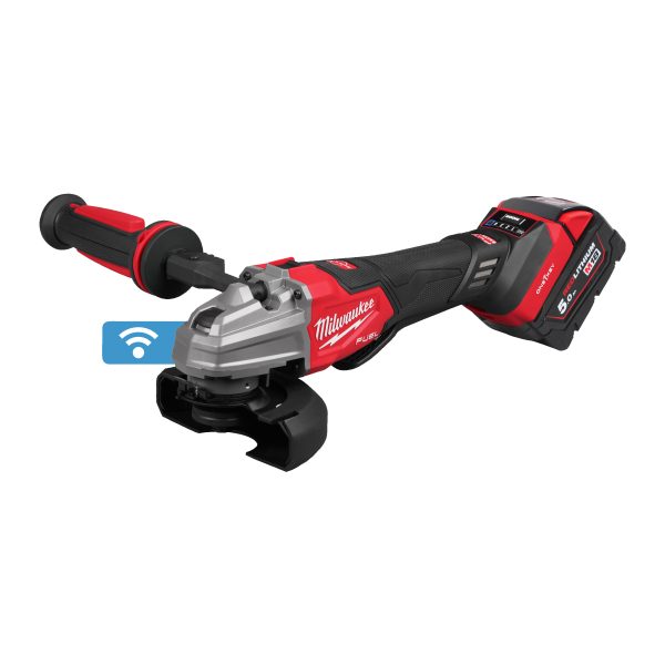 Amoladora angular de seguridad M18 FUEL™ ONE-KEY™, 125mm con RAPIDSTOP™