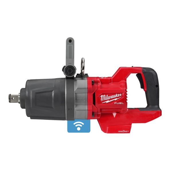 Llave de impacto M18 FUEL™ ONE-KEY™, 1" con anillo y empuñadura en D, eje extendido corto