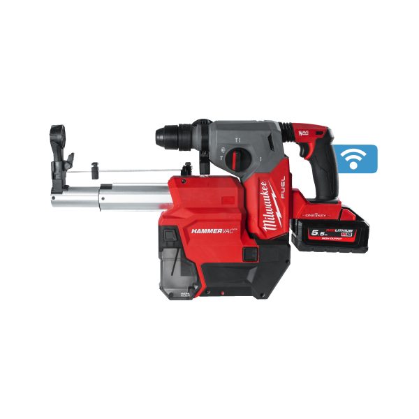 Martillo combinado SDS-Plus M18 FUEL™ ONE-KEY™, 26mm con FIXTEC™ y extractor de polvo