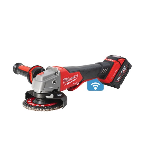 Amoladora angular M18 FUEL™ ONE-KEY™ 125mm con RAPIDSTOP™